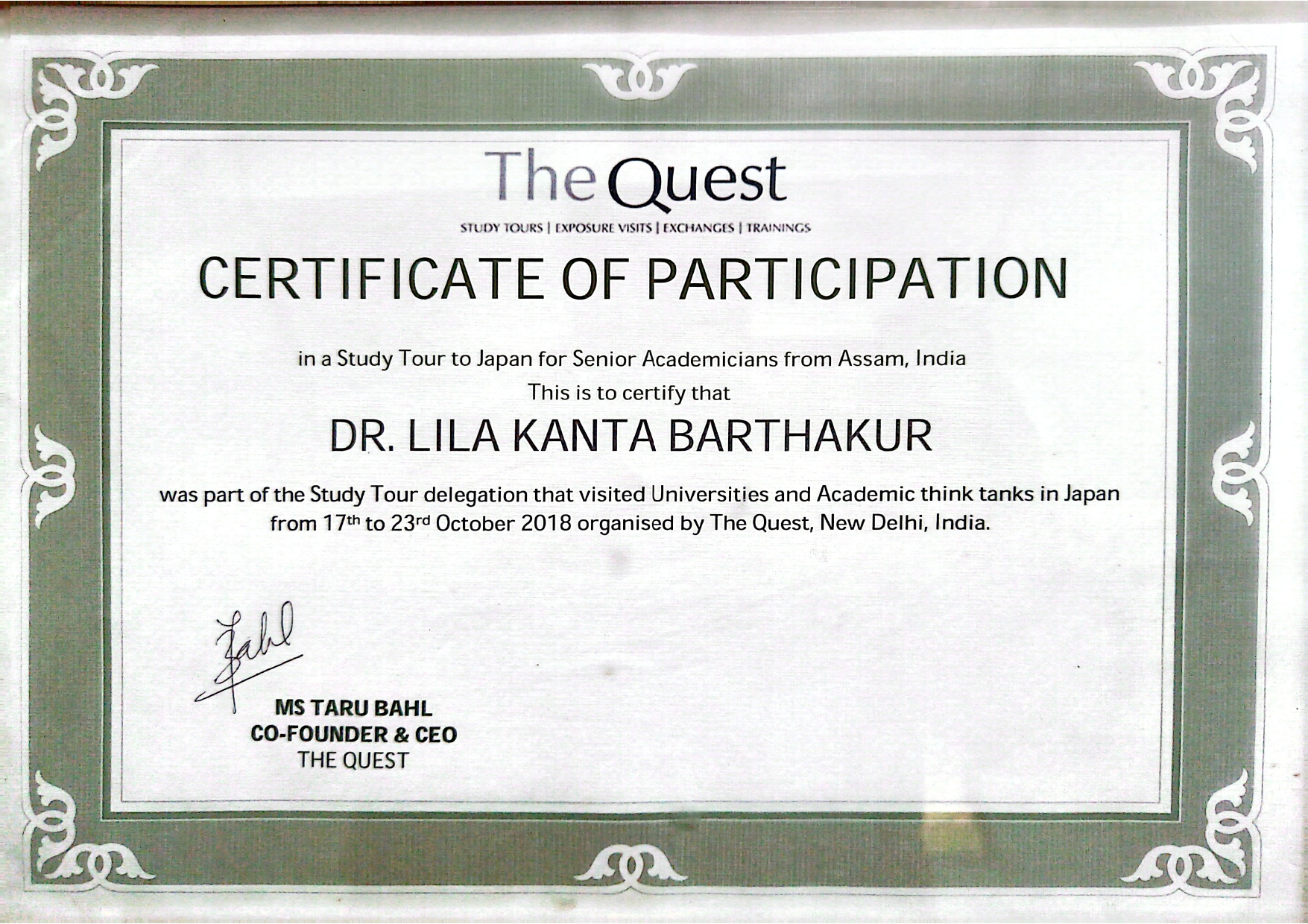 Certificate-of-Particiaption